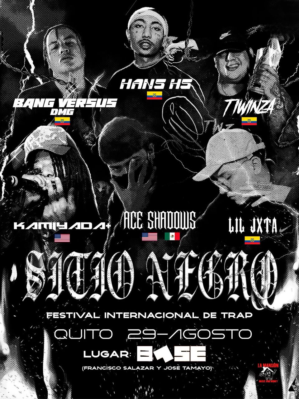 Sitio Negro · Festival Internacional de Trap · 29 de Agosto