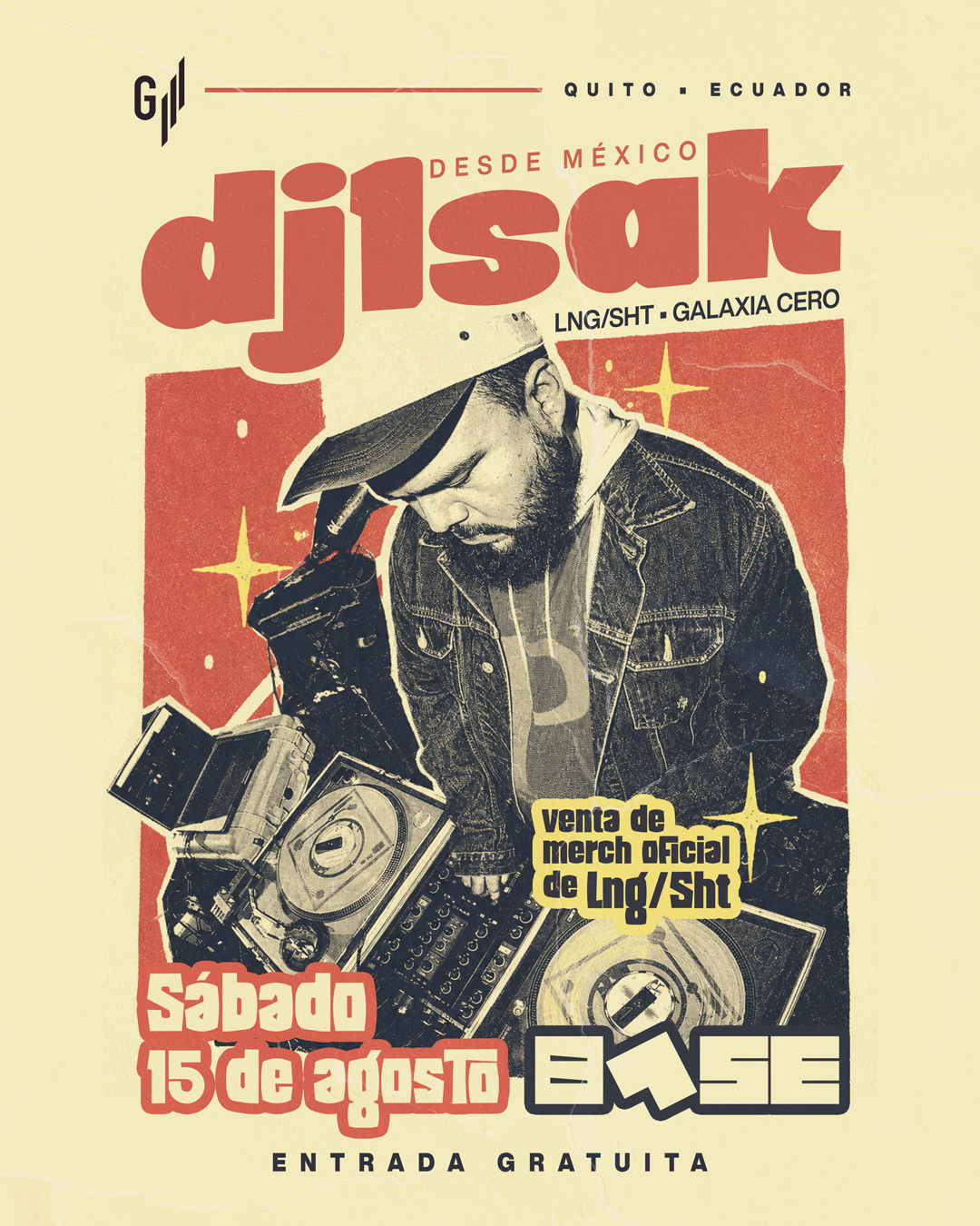 DJ 1SAK desde México